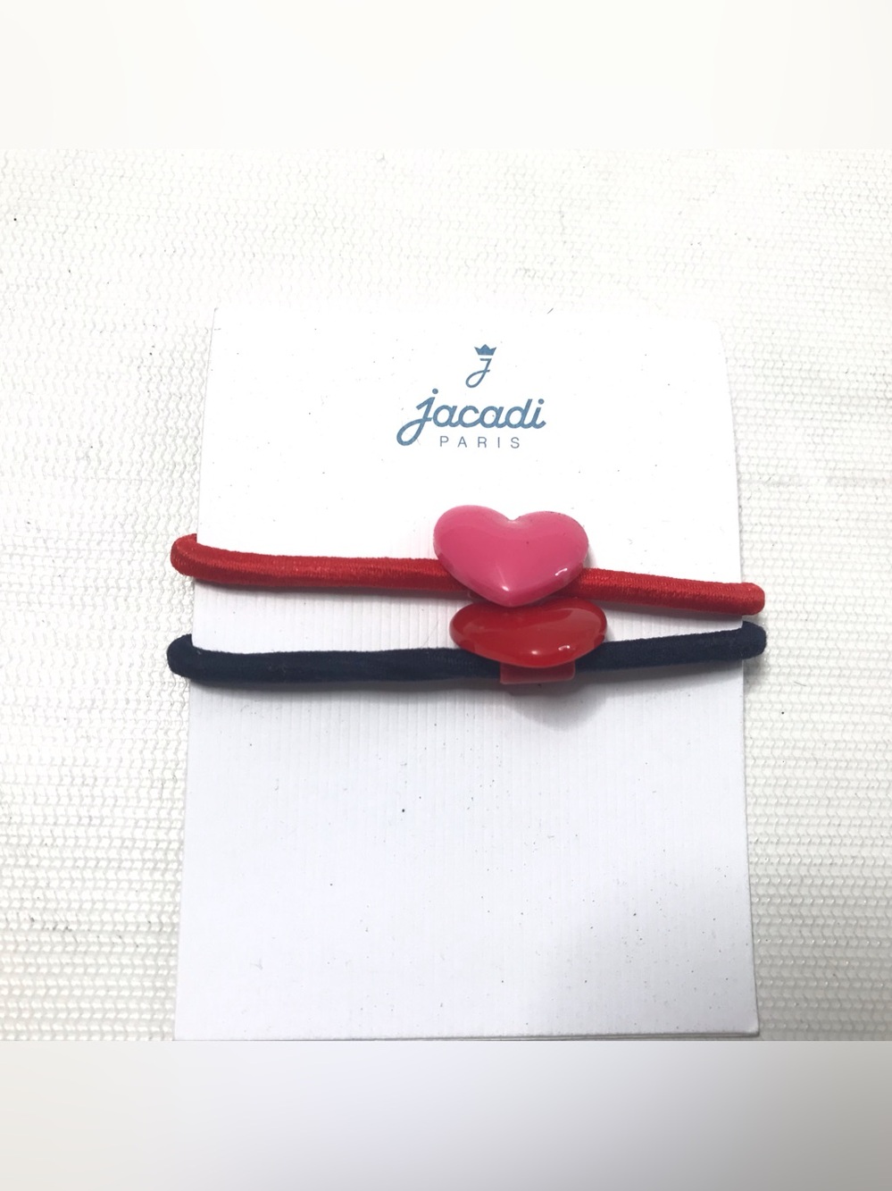 Jacadi Paris Girls Hair Accessories Head Hair Tie Headband Red Blue Pink New